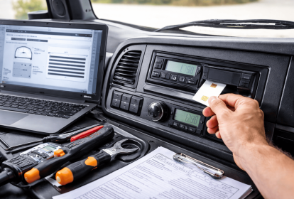 установка тахографа