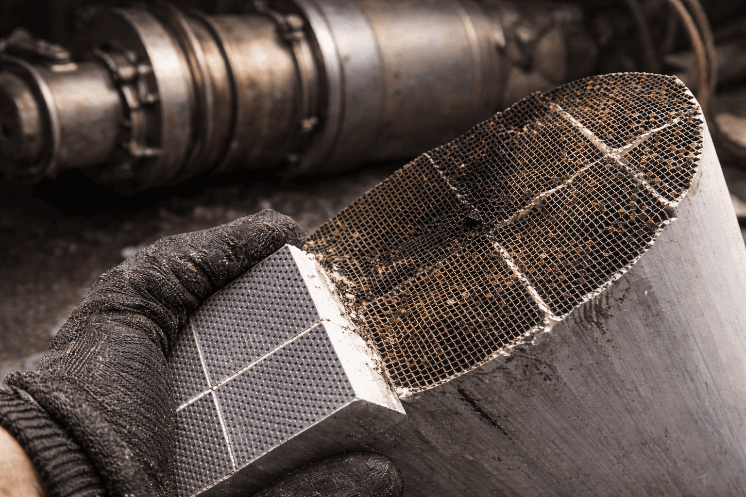 Удаление сажевого фильтра